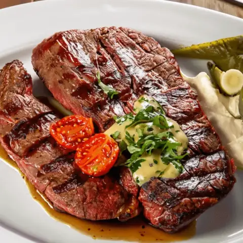 Bife chorizo na grelha